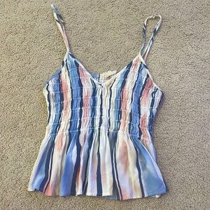 Flowy colorful tank top